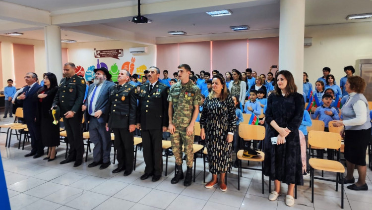 Бакинская еврейская школа отметила День Победы Азербайджана