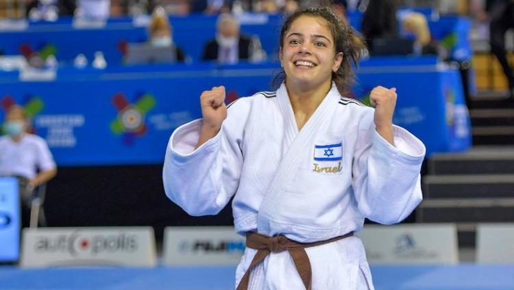 Израильская дзюдоистка завоевала золото Чемпионата Европы среди юниоров