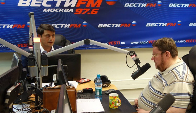 Герман Захарьяев на радио «Вести FM»