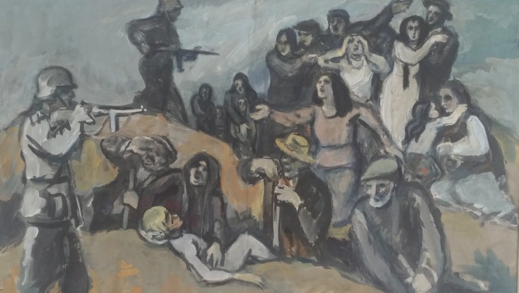 В Калуге открывается выставка картин Меера Аксельрода о Холокосте