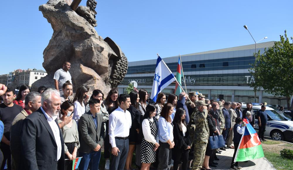 Горско-еврейская община приняла участие в Дне памяти павших во Второй Карабахской войне