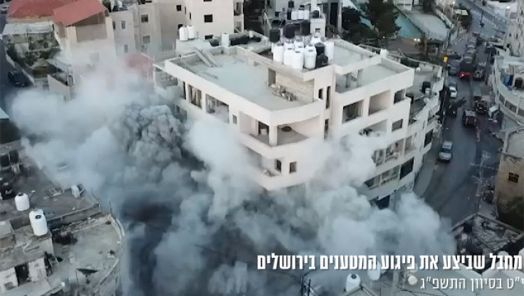 В Рамалле ЦАХАЛ взорвал квартиру террориста, совершившего в ноябре теракт в Иерусалиме