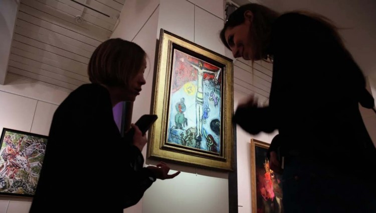 Эскиз картины Марка Шагала продали на аукционе в Москве за $2,1 млн