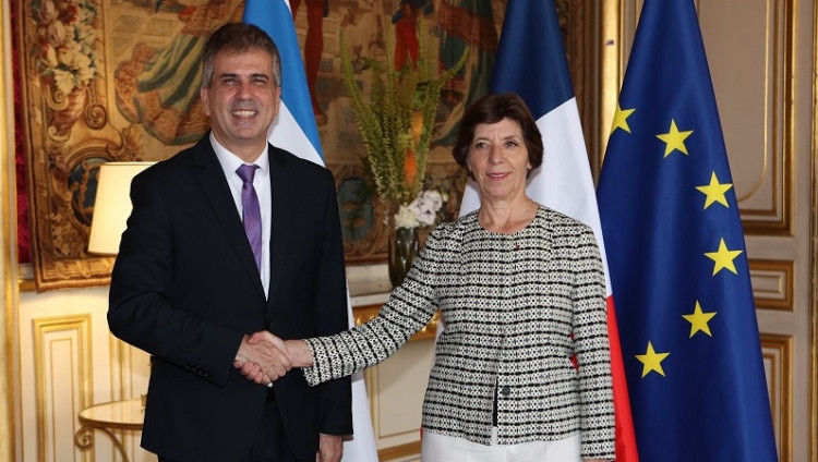 Глава МИД Израиля поблагодарил французскую коллегу за приверженность Франции борьбе с антисемитизмом