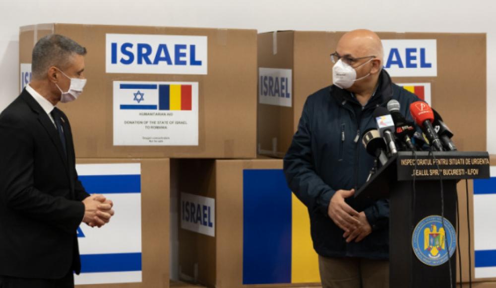 Израильские медики прибыли в Румынию помочь в борьбе с COVID