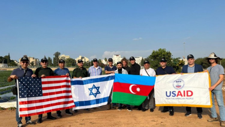 Делегация азербайджанских аграриев прибыла в Израиль