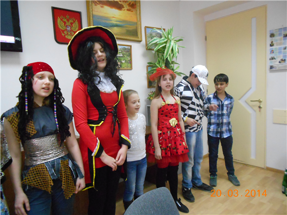 Празднование Пурима в Центре иврита и израильской культуры в Пятигорске