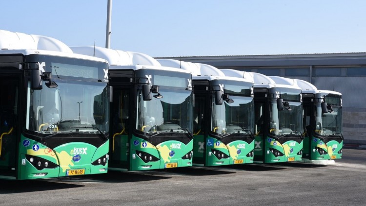 Транспортные компании Израиля получат 500 новых электробусов
