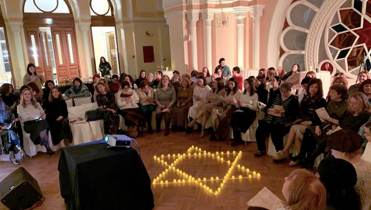 В синагоге Петербурга состоялся женский вечер в поддержку Израиля