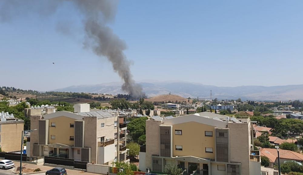 Три ракеты выпущены по северу Израиля: пожар возле Кирьят-Шмоны