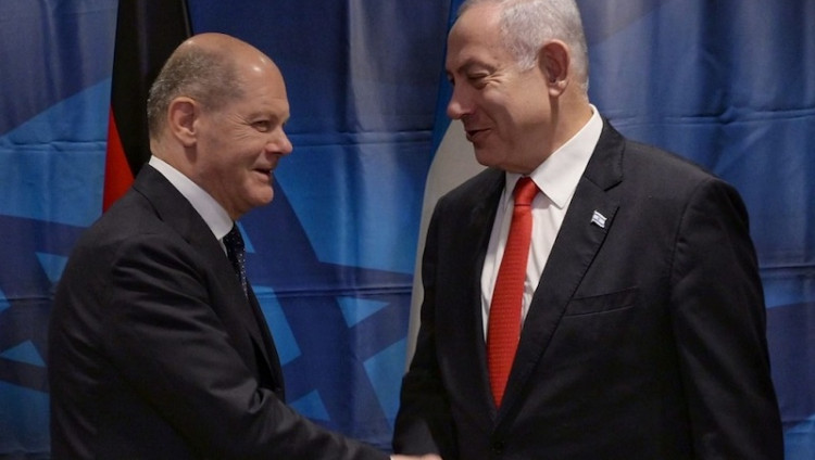 Нетаньяху обсудил с канцлером ФРГ Шольцем укрепление сотрудничества в сфере безопасности