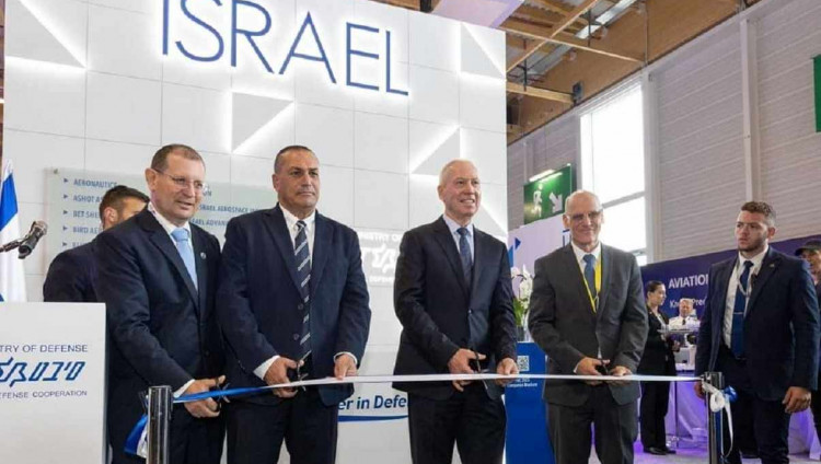 На международном авиасалоне Ле-Бурже открылся израильский павильон