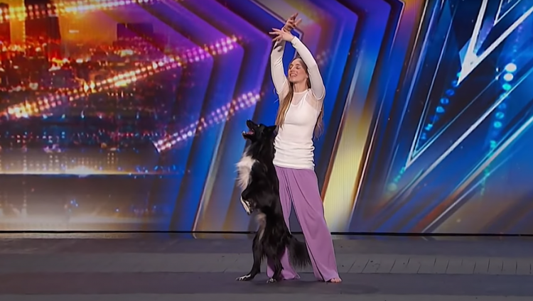 Израильтянка и ее собака покорили сердца зрителей популярного тв-шоу в США