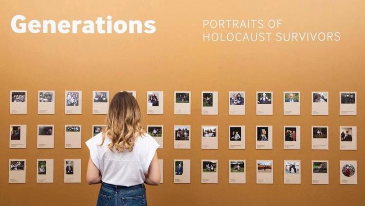 Портреты Кейт Миддлтон выживших в Холокосте выставлены в Имперском музее Лондона