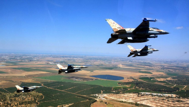 Впервые полет ВВС Израиля в День независимости пройдет над Западным берегом