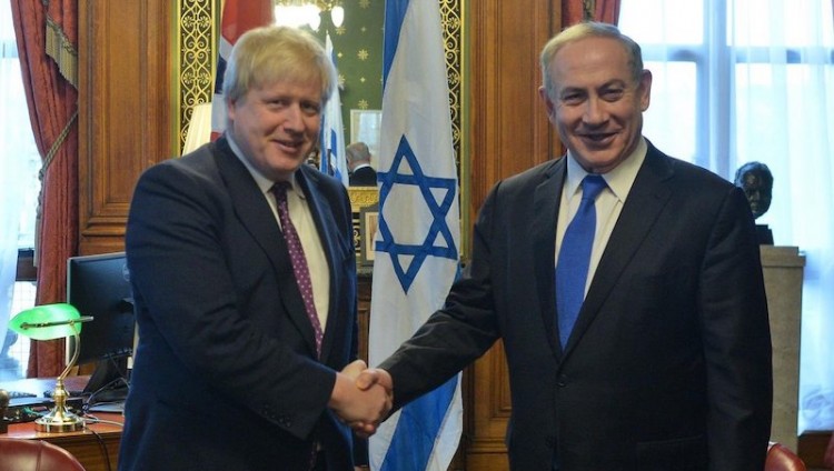 Нетаньяху поблагодарил Бориса Джонсона за борьбу с антисемитизмом
