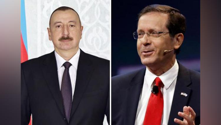 Ицхак Герцог направил поздравления Ильхаму Алиеву и пригласил посетить Израиль