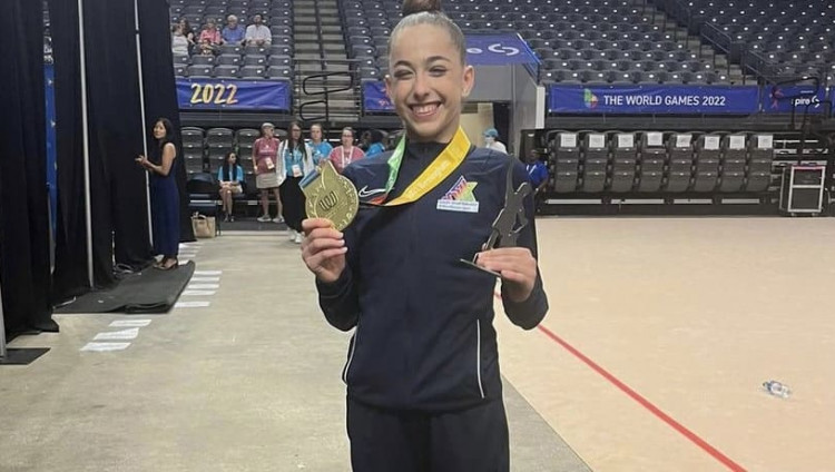 Дарья Атаманова завоевала «бронзу» в многоборье на ЧМ по художественной гимнастике