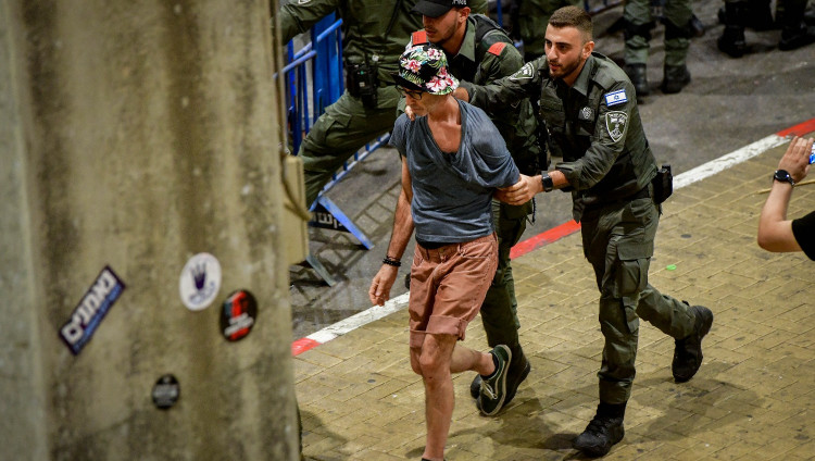 Полиция применит новую тактику против демонстрантов в аэрпопорту «Бен-Гурион»
