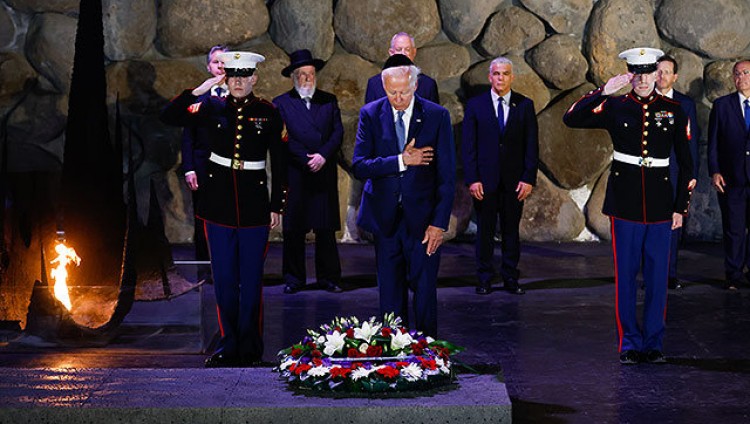 Президент США посетил мемориальный комплекс «Яд ва-Шем»