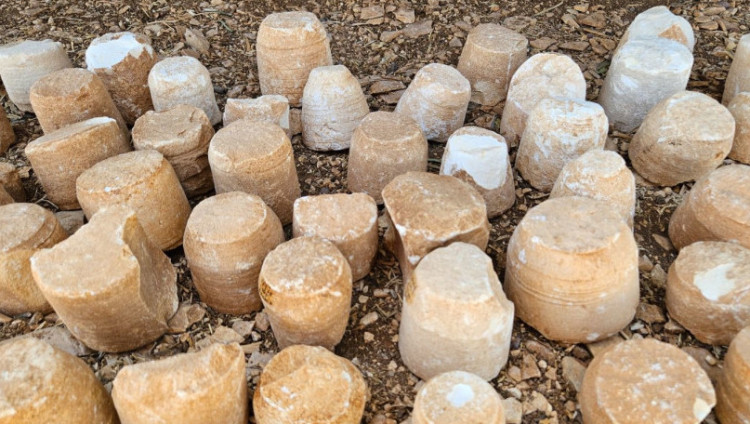 Во время дорожных работ на Западном Берегу найдена каменная мастерская времен Второго Храма