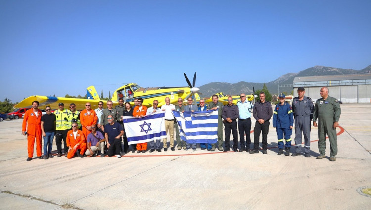 Израильская пожарно-спасательная миссия завершила операцию «Жар-Птица» в Греции