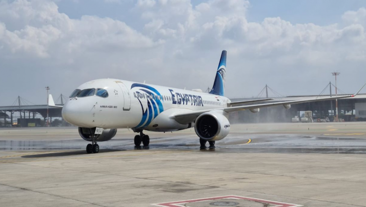 В Бен-Гурионе приземлился первый лайнер EgyptAir рейса Каир-Тель-Авив