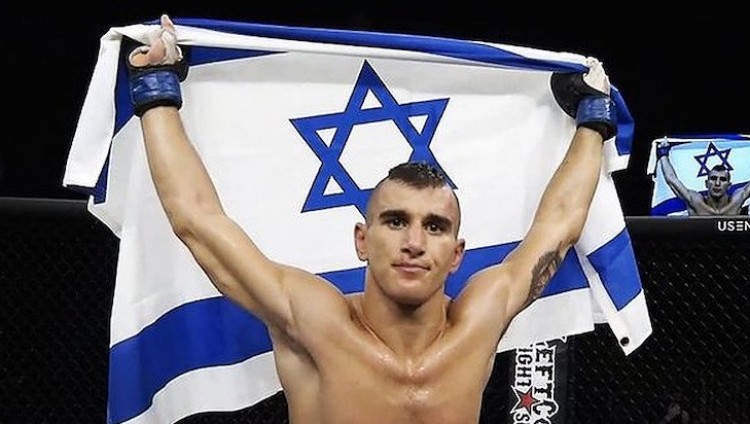Израильский боец MMA Натан Леви впервые победил в чемпионате UFC
