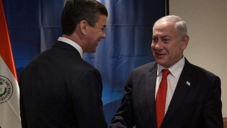 Израиль и Парагвай до конца года обменяются посольствами
