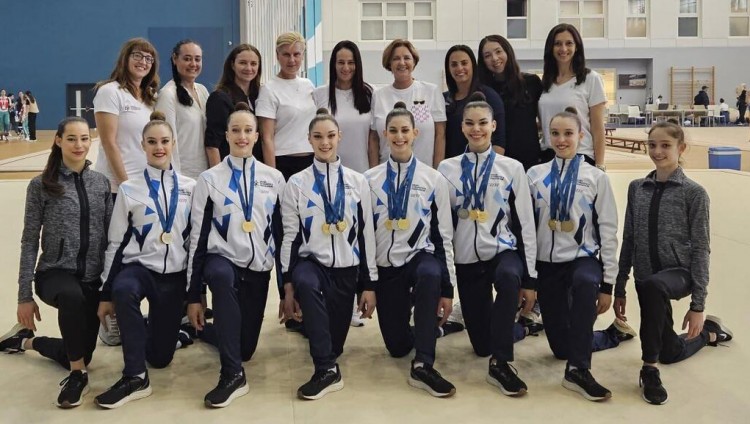 Израильские гимнастки завоевали на этапе Кубка мира в Баку две золотые и две серебряные медали