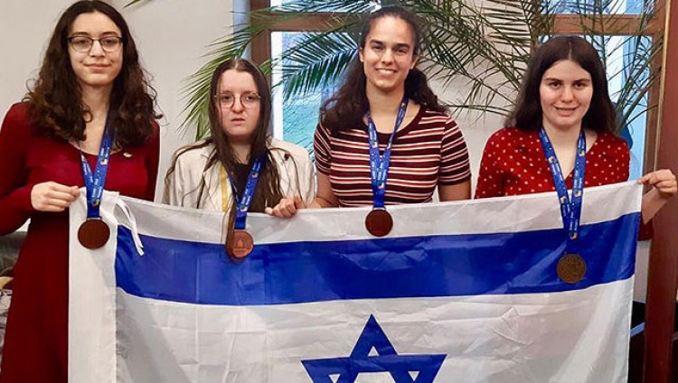 На Европейской олимпиаде по математике для девочек все участницы из Израиля завоевали медали