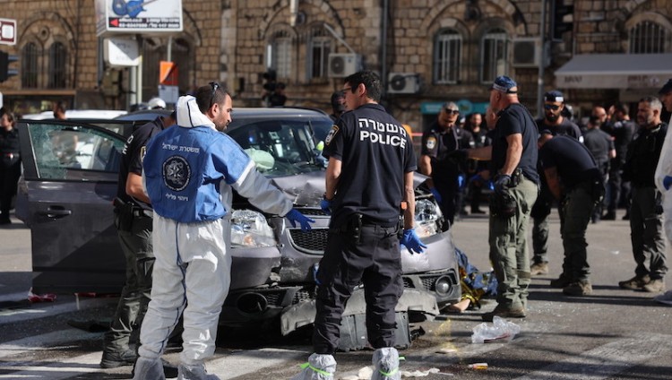 Автомобильный теракт в Иерусалиме: пятеро раненых