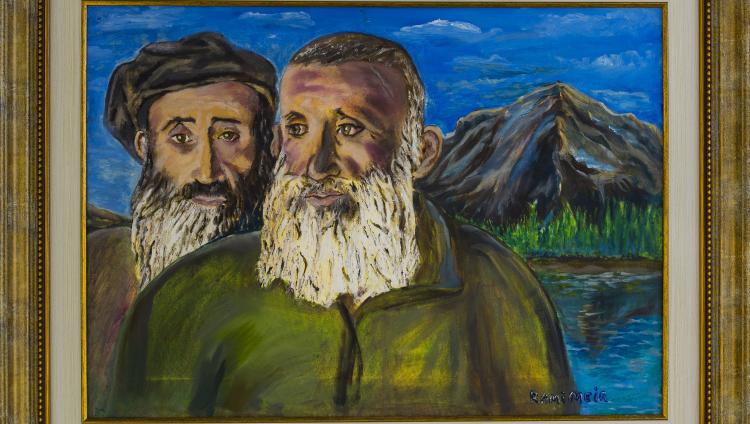 Картина горско-еврейского живописца Рами Меира — в собрании Государственного музея Востока