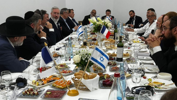 Несмотря на бойкот, Смотрич встретился в Париже с представителями еврейской общины Франции
