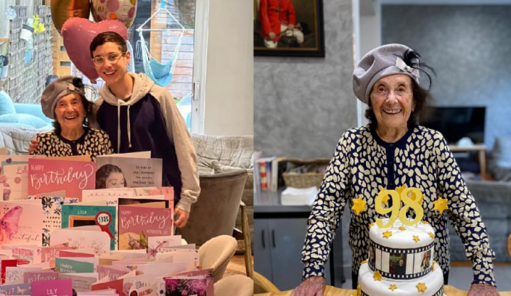 98-летняя пережившая Холокост получила 2500 открыток ко дню рождения