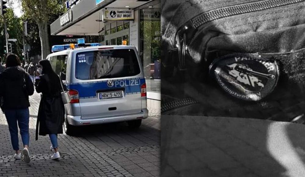 У охранявшего еврейских демонстрантов полицейского нашли нашивку с танком вермахта