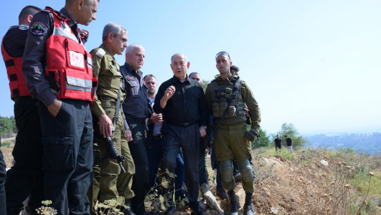 Нетаньяху побывал на границе с Ливаном и заявил о готовности ЦАХАЛа к «мощным действиям» против «Хезболлы»