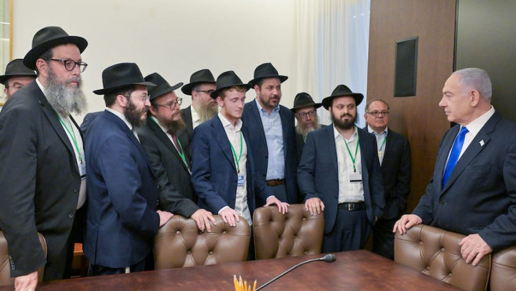 Нетаньяху встретился с делегацией ХАБАДа по случаю 30-летия со дня кончины Любавичского Ребе