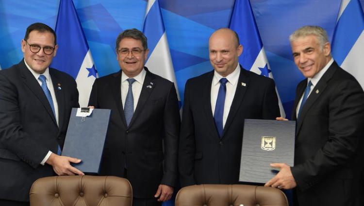 Израиль и Гондурас подписали меморандум о взаимопонимании