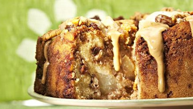 Готовим к Песаху: яблочный пирог с карамелью