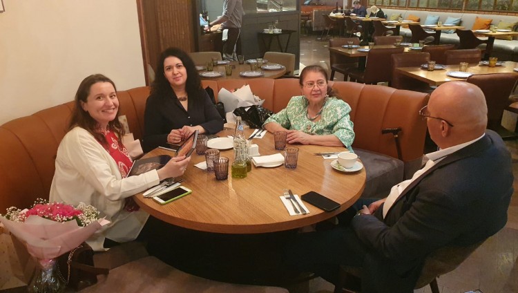Творческая встреча с участием Фриды Юсуфовой и Рами Меира состоялась в Москве