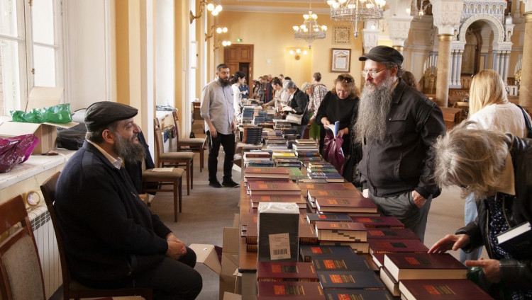 В Большой хоральной синагоге Петербурга прошел День еврейской книги