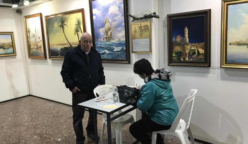 Выставка художника Ариэля Агарунова открылась в Акко