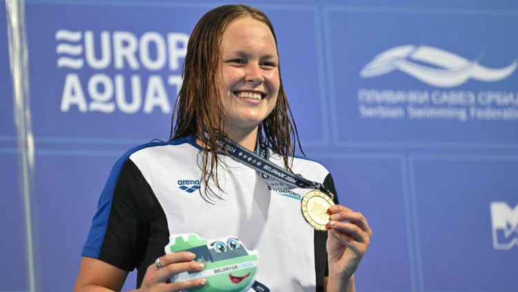 Анастасия Горбенко принесла Израилю третье золото на чемпионате Европы по плаванию