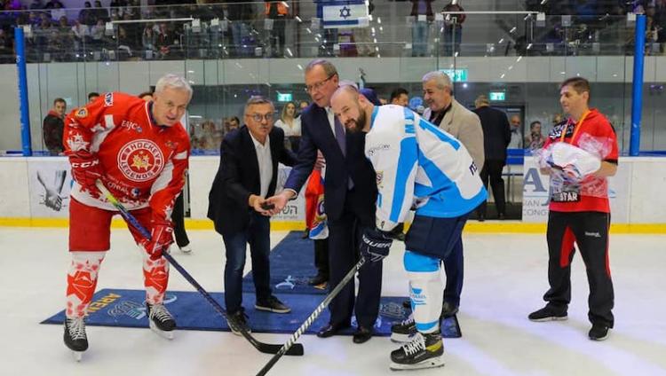 Легенды российского хоккея обыграли сборную Израиля в товарищеском матче