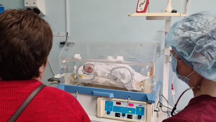 В израильском полевом госпитале на Украине родился ребенок