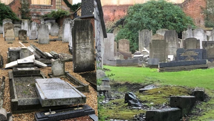 В графстве Кент разрушены могилы на еврейском кладбище и осквернена синагога. Вандал арестован