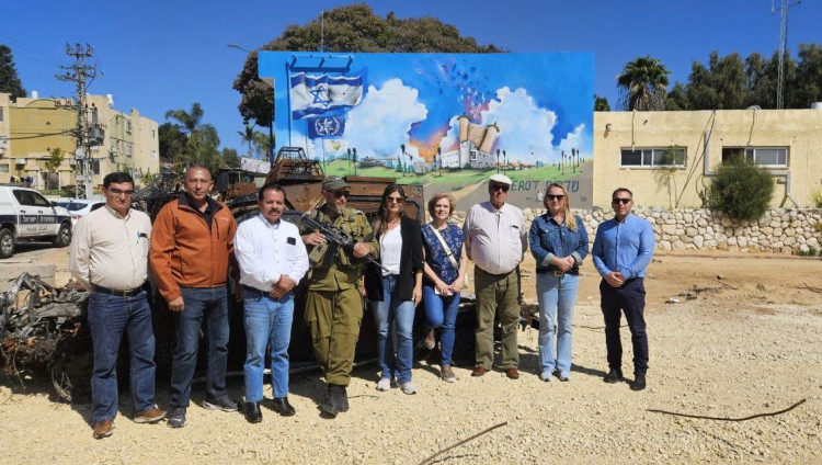 Делегация мэров стран Латинской Америки посетила Израиль с визитом солидарности