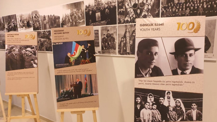 В Музее горских евреев в Красной Слободе открылась выставка к 100-летию Гейдара Алиева