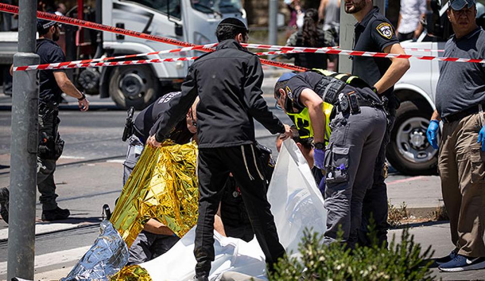 Теракт в Иерусалиме, два человека ранены